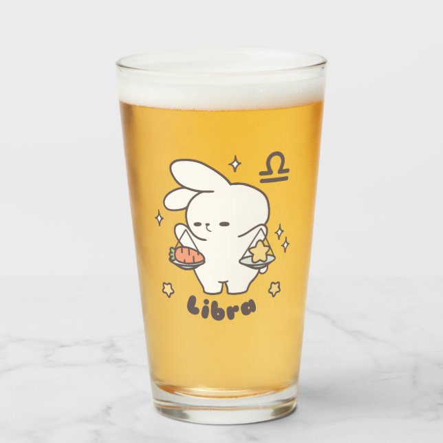 Copo De Pint Série Libra Loppi Tokki Bunny Zodiac (Frente (Preenchido))