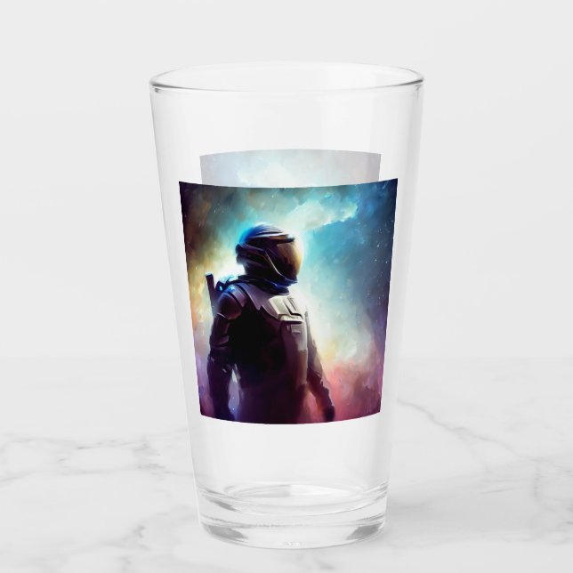 Copo De Pint SF Espaço Herói 3 (Frente)