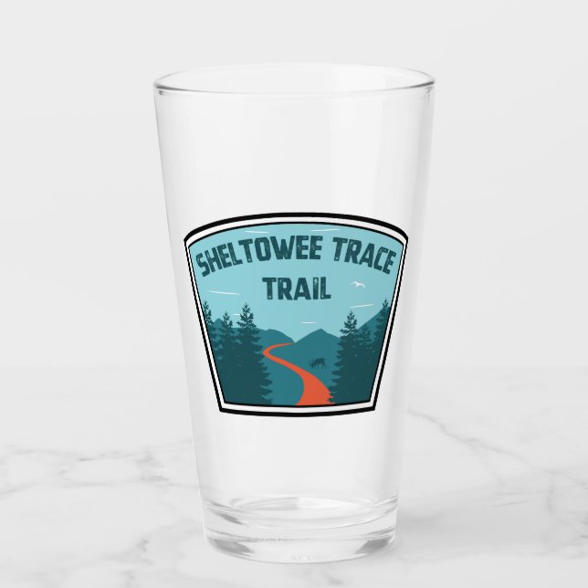 Copo De Pint Sheltowee Trace do Kentucky Tennessee (Frente)