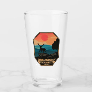 Copo De Pint Shenandoah National Park Deer Minimamente Emblem R