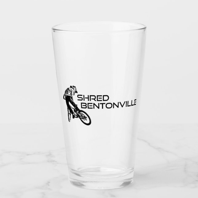 Copo De Pint Shred Bentonville Arkansas Mountain Biking (Frente)