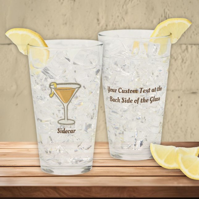 Copo De Pint Sidecar Cocktail (Criador carregado)