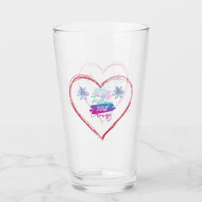 Copo De Pint Siga seus sonhos (Frente)