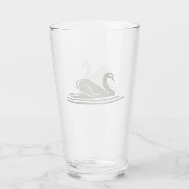 Copo De Pint silver swan (Frente)