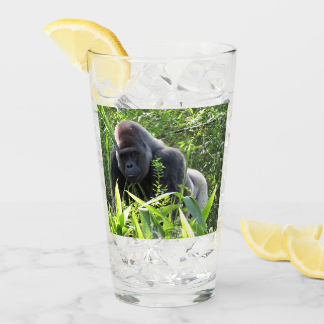 Copo De Pint Silverback Gorilla Tumbler / Vidro do Shaker (Gelo frontal)