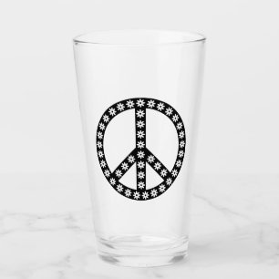 Copo De Pint Símbolo Daisy Peace