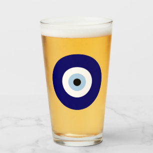 Copo De Pint Símbolo de Boa sorte e Proteção para Olhos Mau Azu
