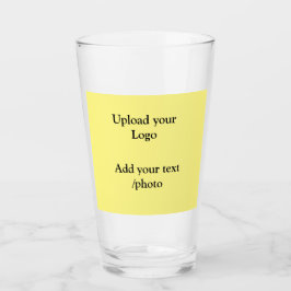 Copo De Pint simples e mínimo adicione os detalhes do texto do 