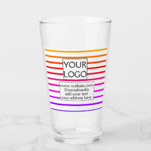 Copo De Pint simples mínimo adicione seu logotipo/designe aqui