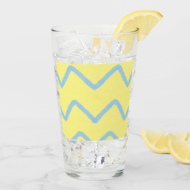 Copo De Pint Simples obrigado elegante seu elegante personaliza (Gelo traseiro)