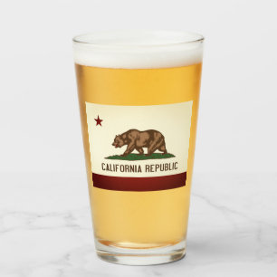 Copo De Pint Sinalizador de FLAG CALIFORNIA -