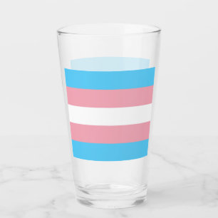 Copo De Pint Sinalizador do Orgulho Transgênero