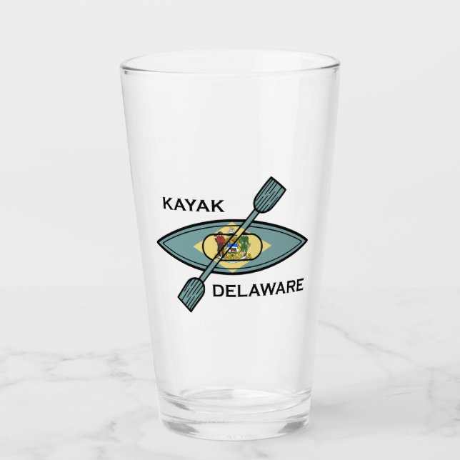 Copo De Pint Sinalizador Kayak Delaware (Frente)