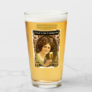 Copo De Pint Sinto um Pecado se Aproximando