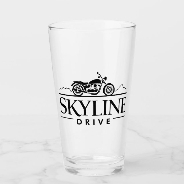 Copo De Pint Skyline Drive Virginia Motorcycle (Frente)