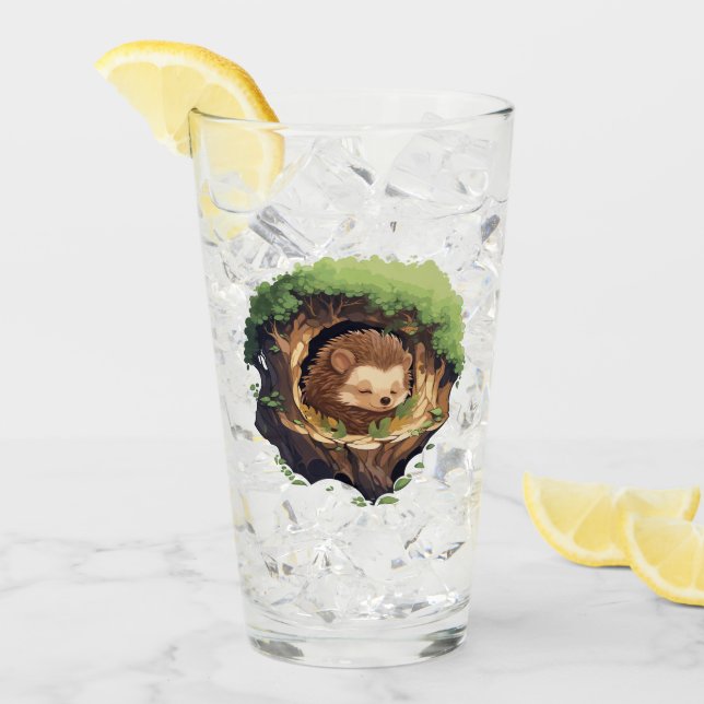 Copo De Pint Sleepy hedgehog (Gelo frontal)