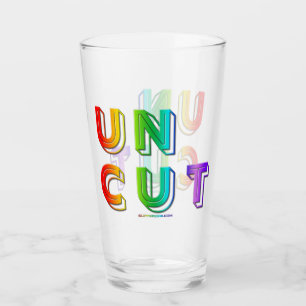 Copo De Pint SlipperyJoe não cortado vibrante animado neon arco