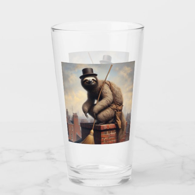Copo De Pint Sloth Chimney Sweep (Frente)