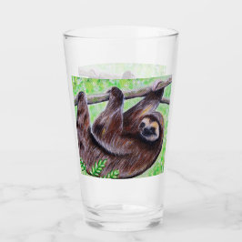 Copo De Pint Smiley Sloth Painting