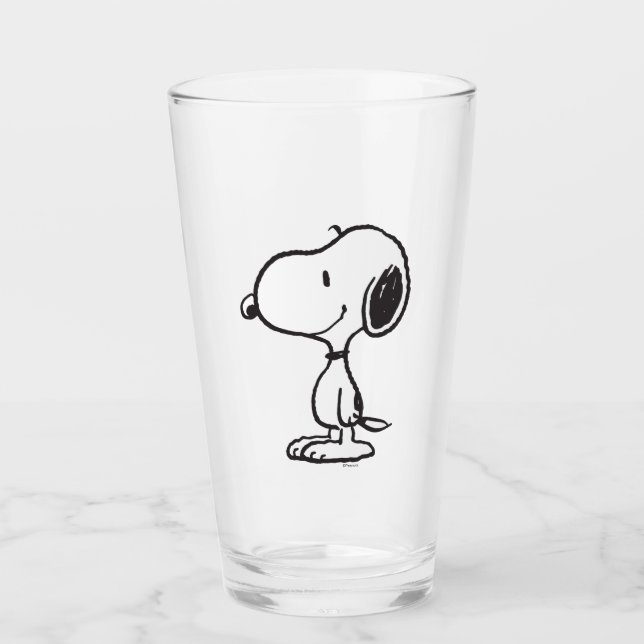 Copo De Pint Snoopy Smile Giggle Laugh (Frente)