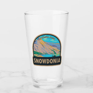 Copo De Pint Snowdonia National Park Wales Lake Glaslyn Vintage