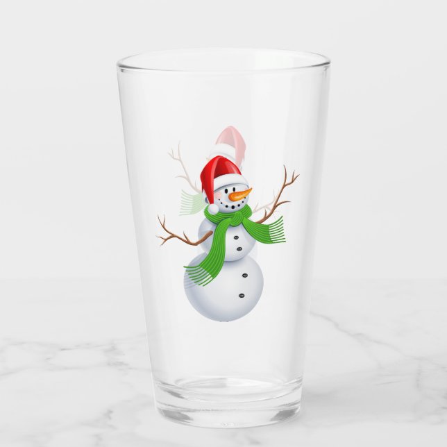 Copo De Pint Snowman (Verso)