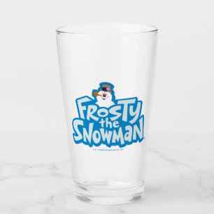 Copo De Pint Snowman™ congelado Logotipo empilhado congelad
