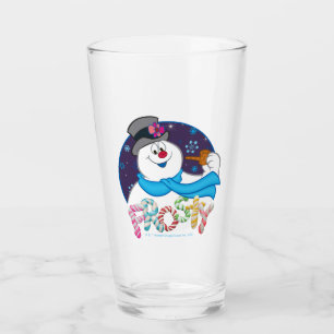 Copo De Pint Snowman™ congelado Nome Colorido da Canela de