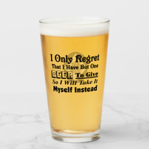 Copo De Pint Só Lamento Ter De Dar Uma Cerveja