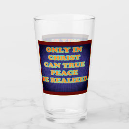 Copo De Pint Só No Cristo É Que A Verdadeira Paz Pode Ser Reali