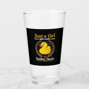 Copo De Pint Só Uma Menina Que Adora Pato De Borracha