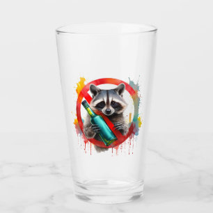 Copo De Pint Sober, Raccoon, sem álcool, não alcoólico