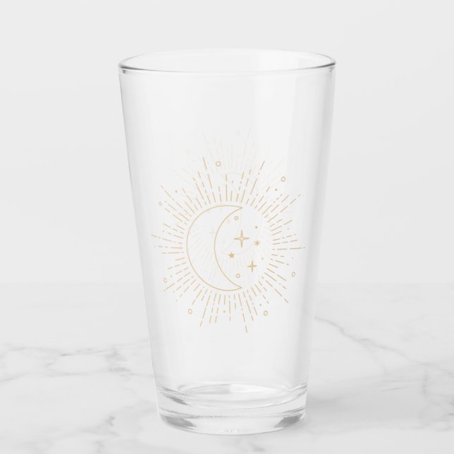 Copo De Pint Sol e Lua (Frente)