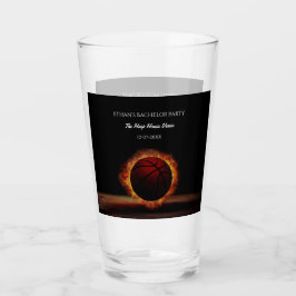 Copo De Pint Solteiro/Esporte Festa de aniversário de basqueteb