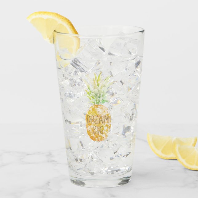 Copo De Pint Sonho Dourado de Amaciã Amarelo Aqua (Gelo frontal)