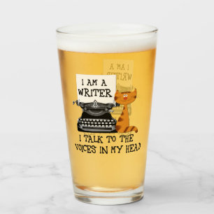 Copo De Pint Sou um escritor que falo com as vozes na minha cab