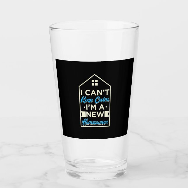 Copo De Pint Sou Um Novo Proprietário (Frente)