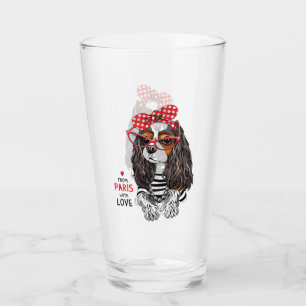Copo De Pint Spaniel de rei Charles descuidado de Paris com