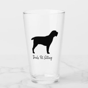 Copo De Pint Spinone Italiano Dog Silhouette Personalizado
