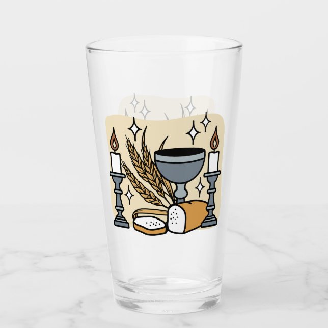 Copo De Pint Spiritual Faith and Grace – Uplifting Christian (Frente)