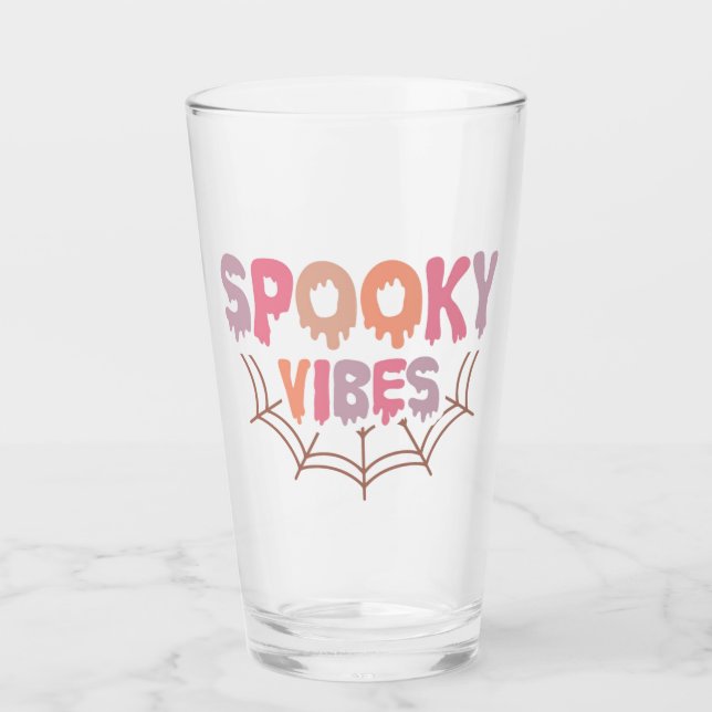 Copo De Pint Spooky Vibes (Frente)