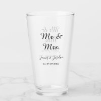 Sr. e Sra. adicione o nome est. Casal de casamento