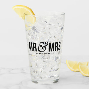 Copo De Pint Sr. & Sra. Personalizada Favor do Casamento