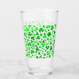 Copo De Pint St Patrick's Day Lucky Shamrocks Confetti Pattern
