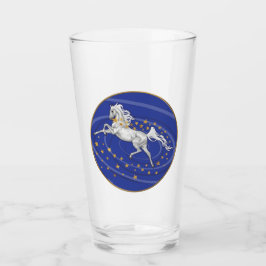 Copo De Pint Starry Mare Glass Tumbler
