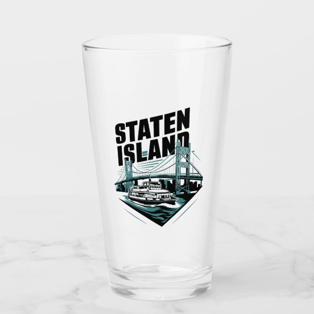 Copo De Pint Staten Island New York Ferry (Frente)
