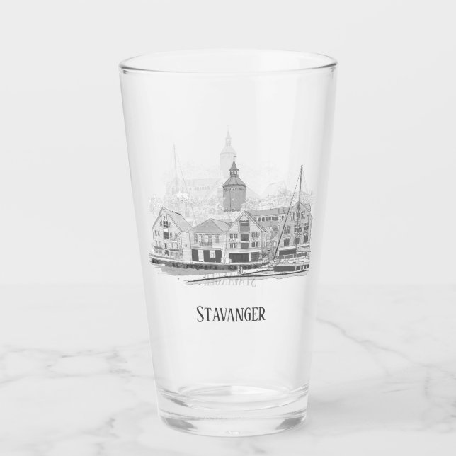 Copo De Pint Stavanger Norway Beauighetscape Beer (Frente)