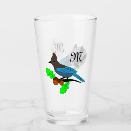 Copo De Pint Steller Blue Jay Monograma