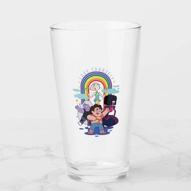 Copo De Pint Steven Universe - Ame-se (Frente)