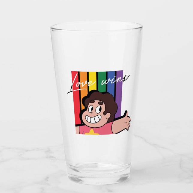 Copo De Pint Steven Universe - O amor ganha (Frente)